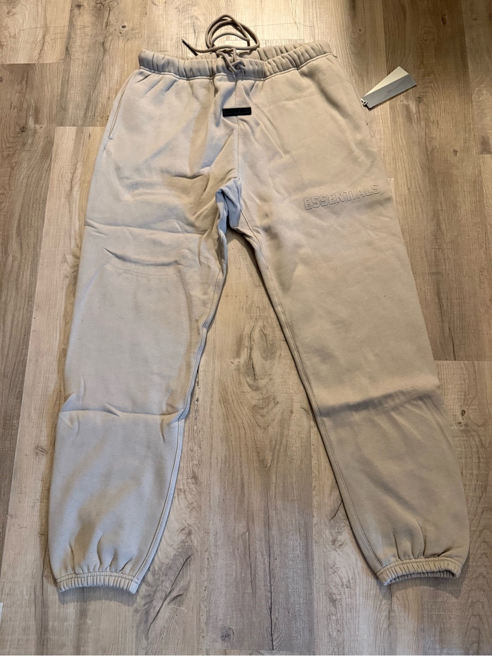 Essentials Men's Sweatpants in Light Beige